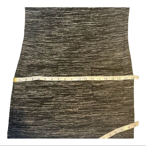 Twik Simons Knit Sweater Dress Size M Black Gray Marled - Picture 12 of 15